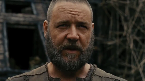 Russell Crowe kot Noe v filmskem vesoljnem potopu