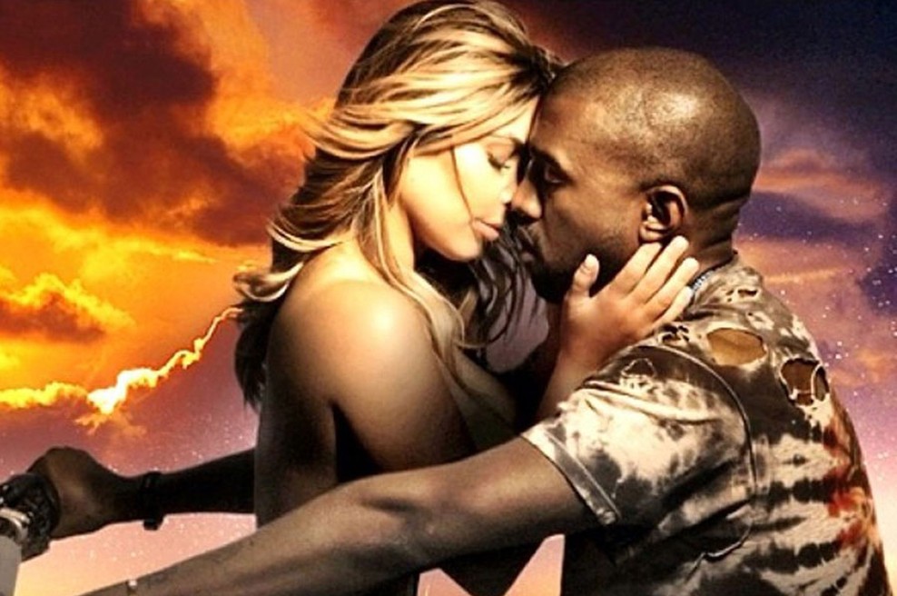 Kim Kardashian in Kanye West (foto: Profimedia)
