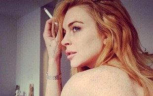 Lindsay Lohan spet vzbuja pozornost