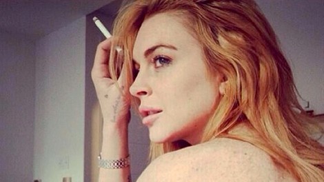 Lindsay Lohan spet vzbuja pozornost