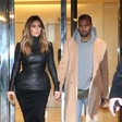 Kim Kardashian in Kanye West opažena v Parizu