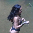 Rihanna zasačena v botaničnem vrtu v Riu