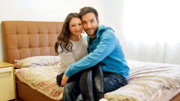 Andrej Murko in Kristina (foto: Goran Antley)