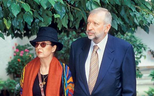 Dimitrij & Marjetica Rupel kot zaljubljenca