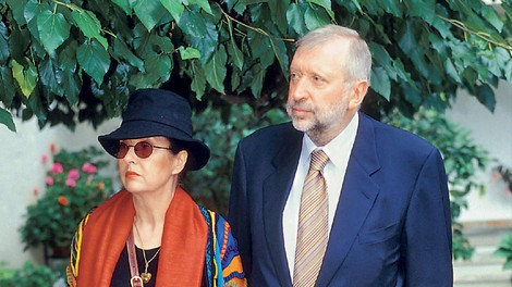 Dimitrij & Marjetica Rupel kot zaljubljenca