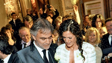 Andrea Bocelli se je poročil