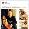 Raper Zlatko je objavil prisrčen video svoje hčerkice