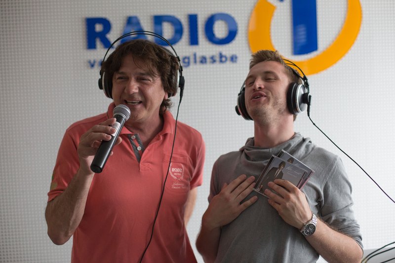 Zdravko Čolić in Denis Avdić (foto: Radio 1)