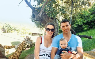 Vasilij Žbogar z družinico obiskal živalski vrt