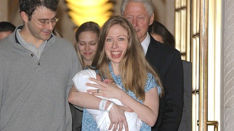 Hči Billa Clintona pokazala malo Charlotte