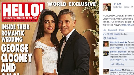 George in Amal: Tako jima je uspelo skriti uradne poročne fotografije