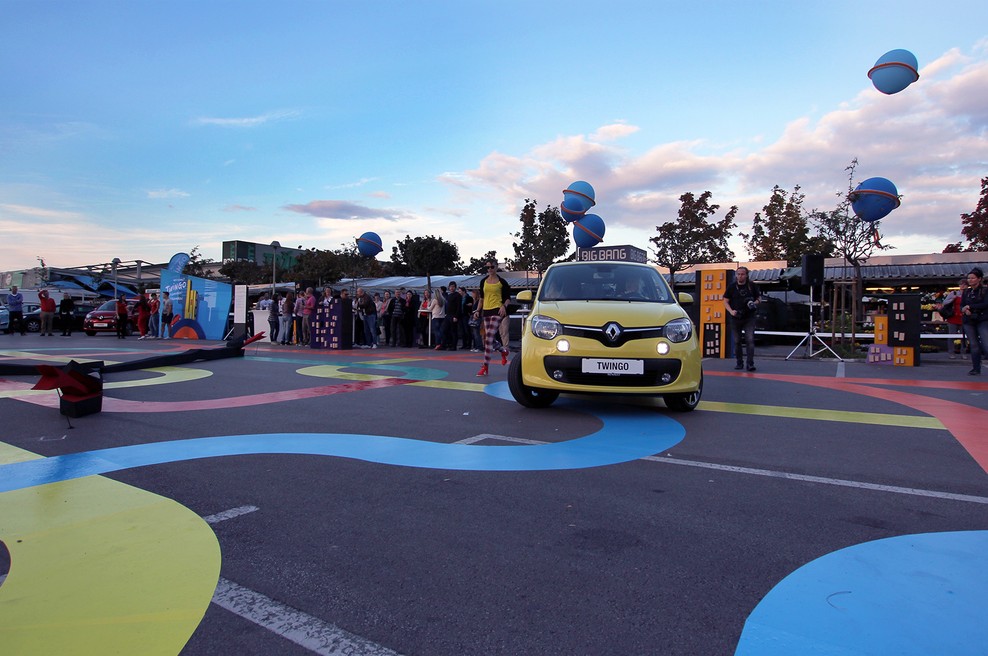 Zmagovalna ekipa izzivov je Modri Twingo! (foto: Danijel Čančarević)