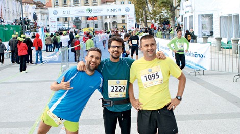 Poglejte, koga smo ujeli na Ljubljanskem maratonu