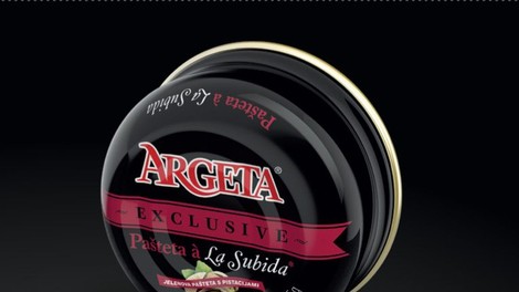 Na police prihaja omejena serija paštet ARGETA Exclusive à La Subida, jelenova pašteta s pistacijami