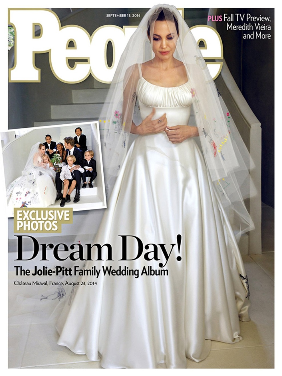 1. Angelina Jolie in Brad Pitt
