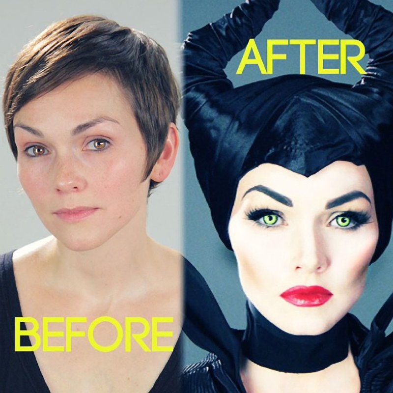Neverjetno, kaj lahko naredi malo make-upa in veliko talenta (foto: Profimedia)