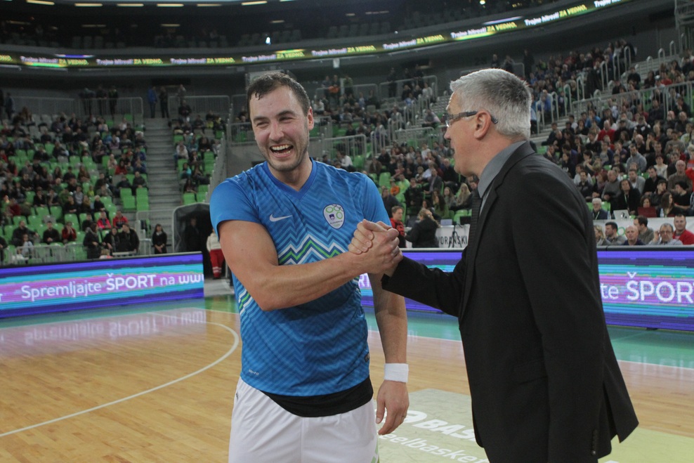 Fotogalerija s tekme All Stars: ko nogometaši in košarkarji združijo moči