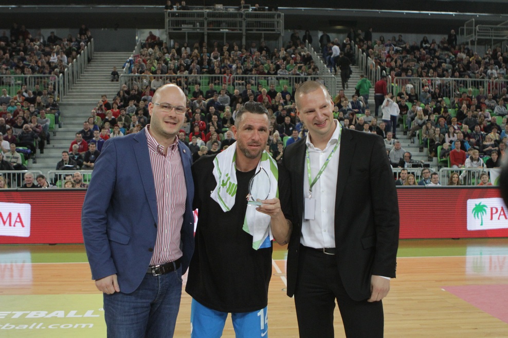 Fotogalerija s tekme All Stars: ko nogometaši in košarkarji združijo moči