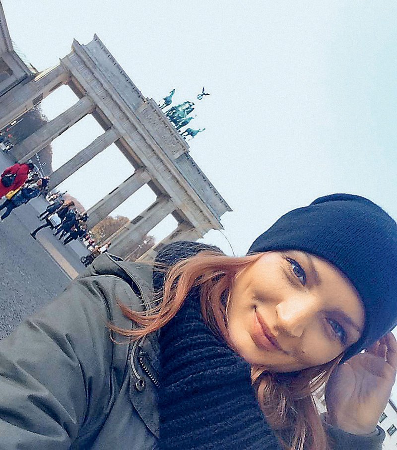 Jani se je končno izpolnila želja obiskati Berlin, saj si je to že dolgo želela.  (foto: Nova, osebni arhiv)