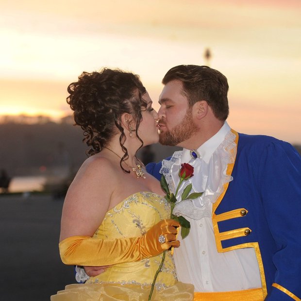 Disneyjeva sanjska poroka dveh avstralskih romantikov