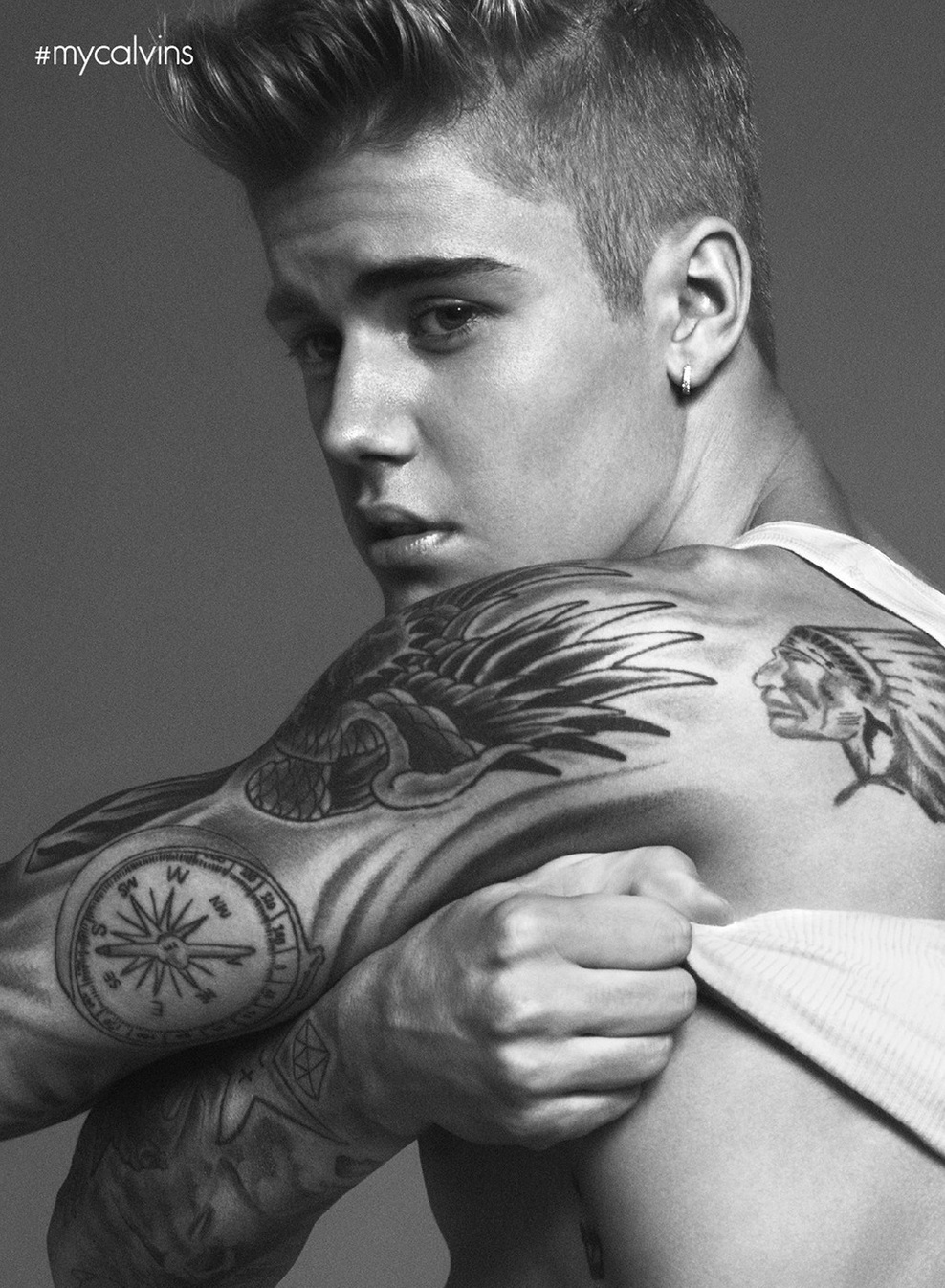 Justin Bieber za Calvin Klein