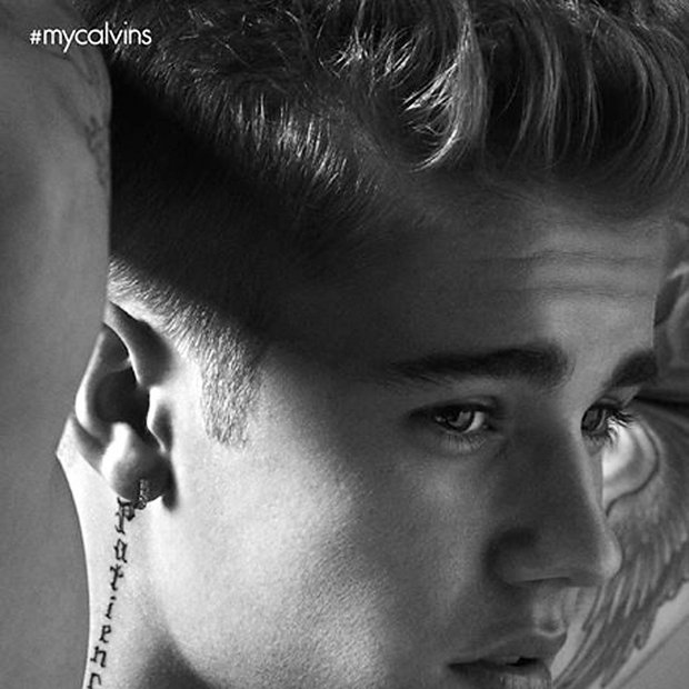 Justin Bieber za Calvin Klein