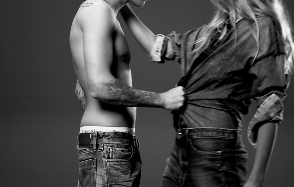 Justin Bieber za Calvin Klein