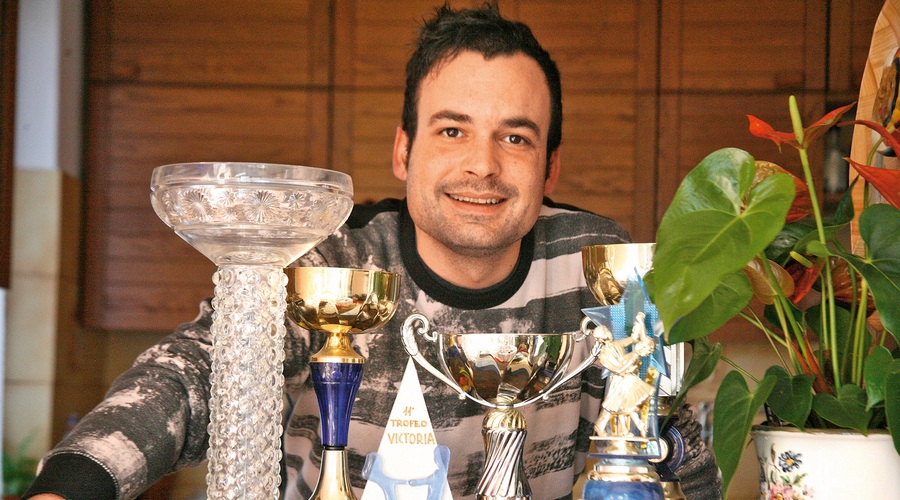 Matevž Volk (Gostilna): Kuhar s priznanji (foto: Kaja Milanič)