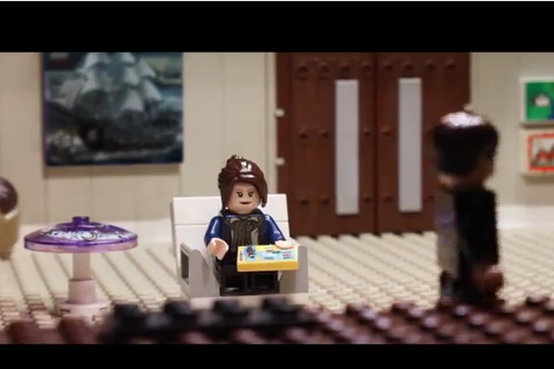 50 odtenkov sive zdaj tudi v LEGO izvedbi! (foto: youtube)