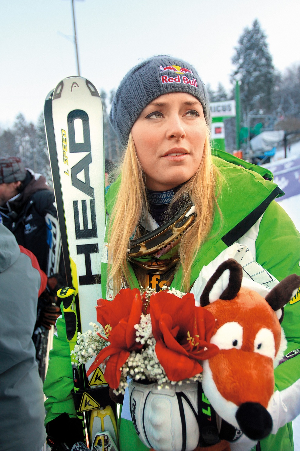 Lindsay Vonn 
ne gre vse po načrtih,
 zato je nekaj 
priljubljenosti izgubila, 
Tina pa pridobila.