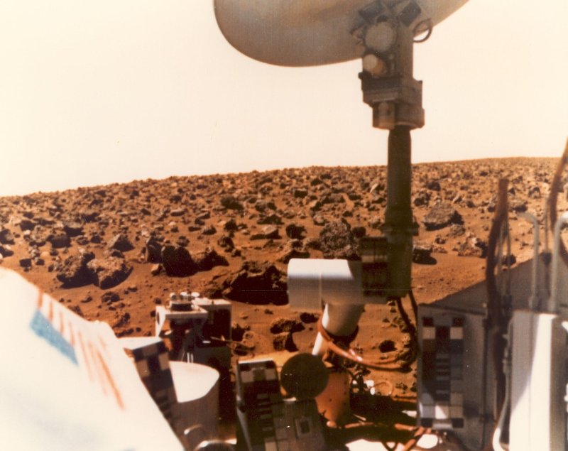  Viking 1 na Marsu, 24. julija, 1976 (foto: profimedia)