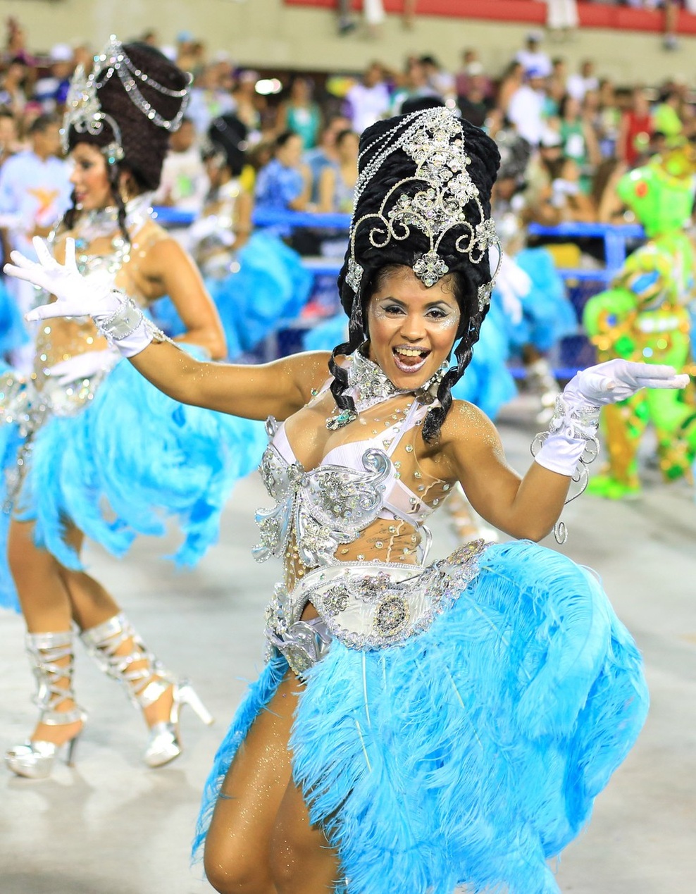 Rio de Janiero ponovno postregel s slikovitim spektaklom