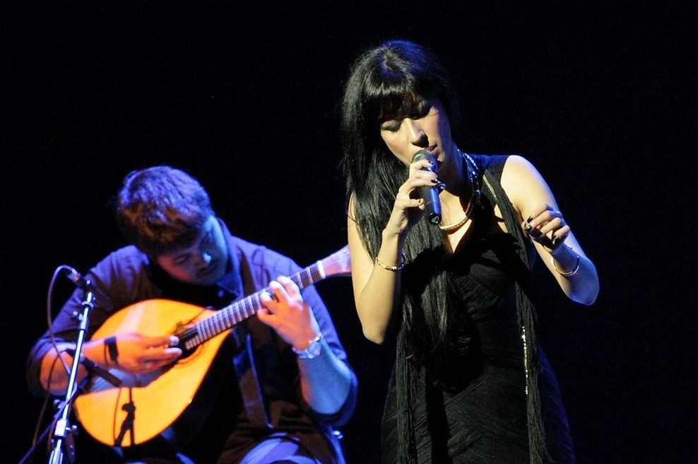 Ana Moura - marca v Gallusovi dvorani (foto: profimedia)