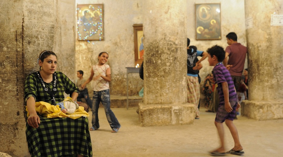 Matjaž Kačičnik z razstavo Koptska podoba Egipta (foto: Matjaž Kačičnik)