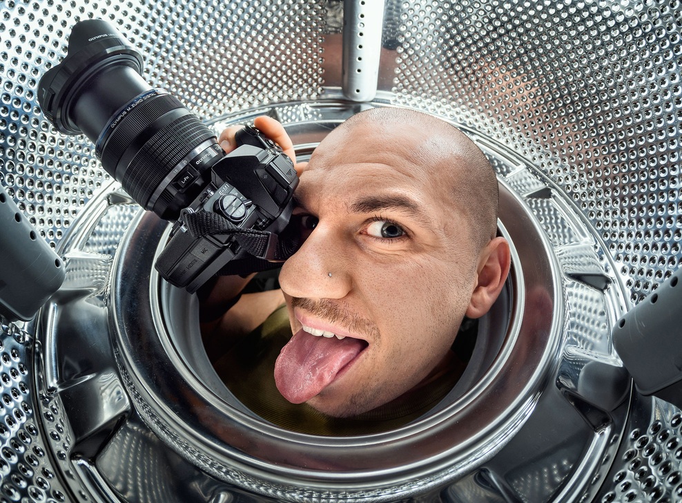 Fotograf Uroš Podlogar se ne boji višine