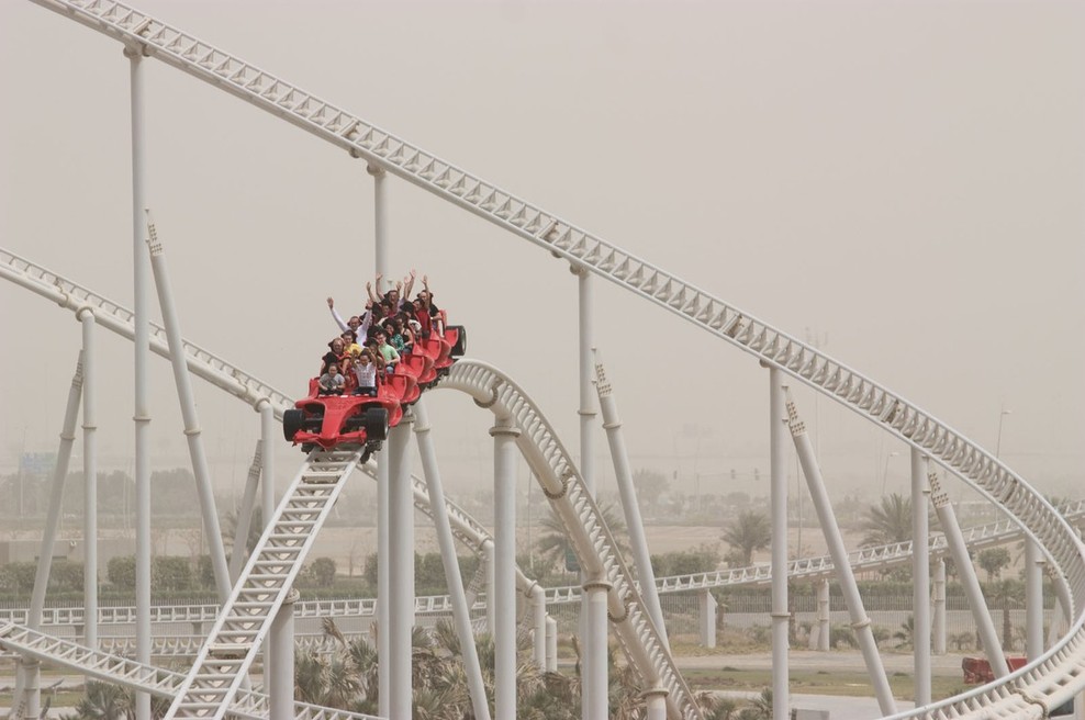 Formula Rossa - najhitrejši in najsrhljivejši vlakec smrti na svetu! (foto: profimedia)