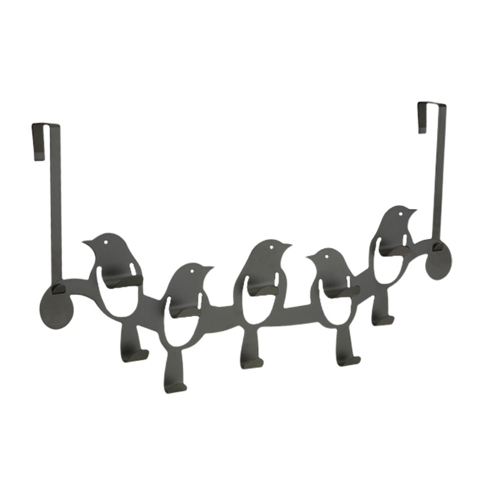 Naj vam ptice pojejo vsak dan! Popestrite vrata v kopalnici, spalnici ali veži s čudovitim obešalnikom v obliki ptic na veji, ki vam bo vsak dan pričaral nasmeh na obraz in dobro voljo. www.leonardo-dekor.si