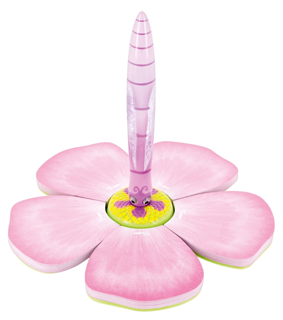 Popestrite si delovni dan s cvetočim svinčnikom, ki bo popoln spomladanski službeni pomočnik. Pisalo z lističi Bee Pen, Pylones, www.leonardo-dekor.si