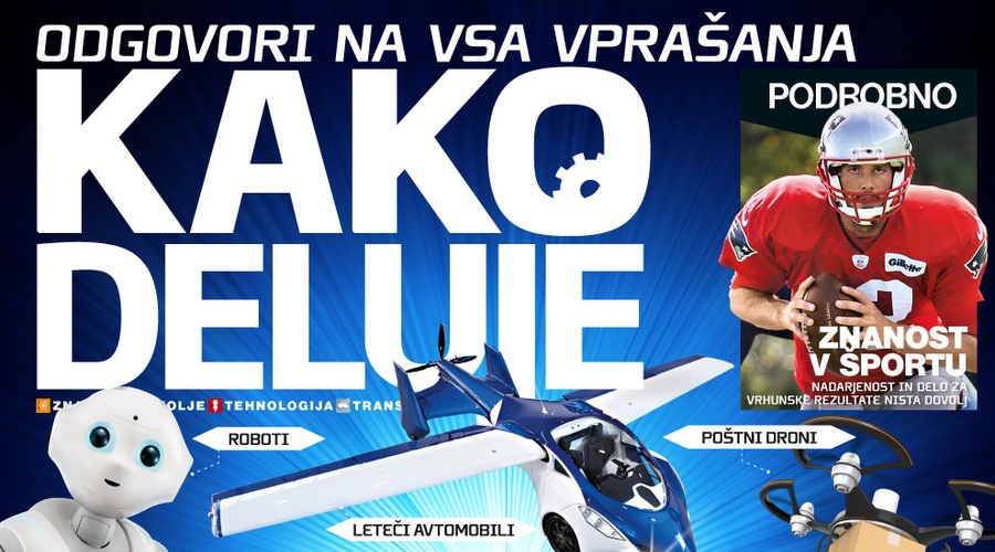 Revija Kako deluje tokrat o svetu, ki nas čaka že jutri! (foto: Kako deluje)