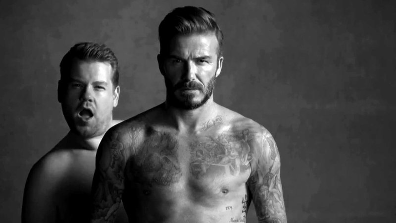 Zabavljaški oglas za spodnje perilo z Davidom Beckhamom (foto: profimedia)