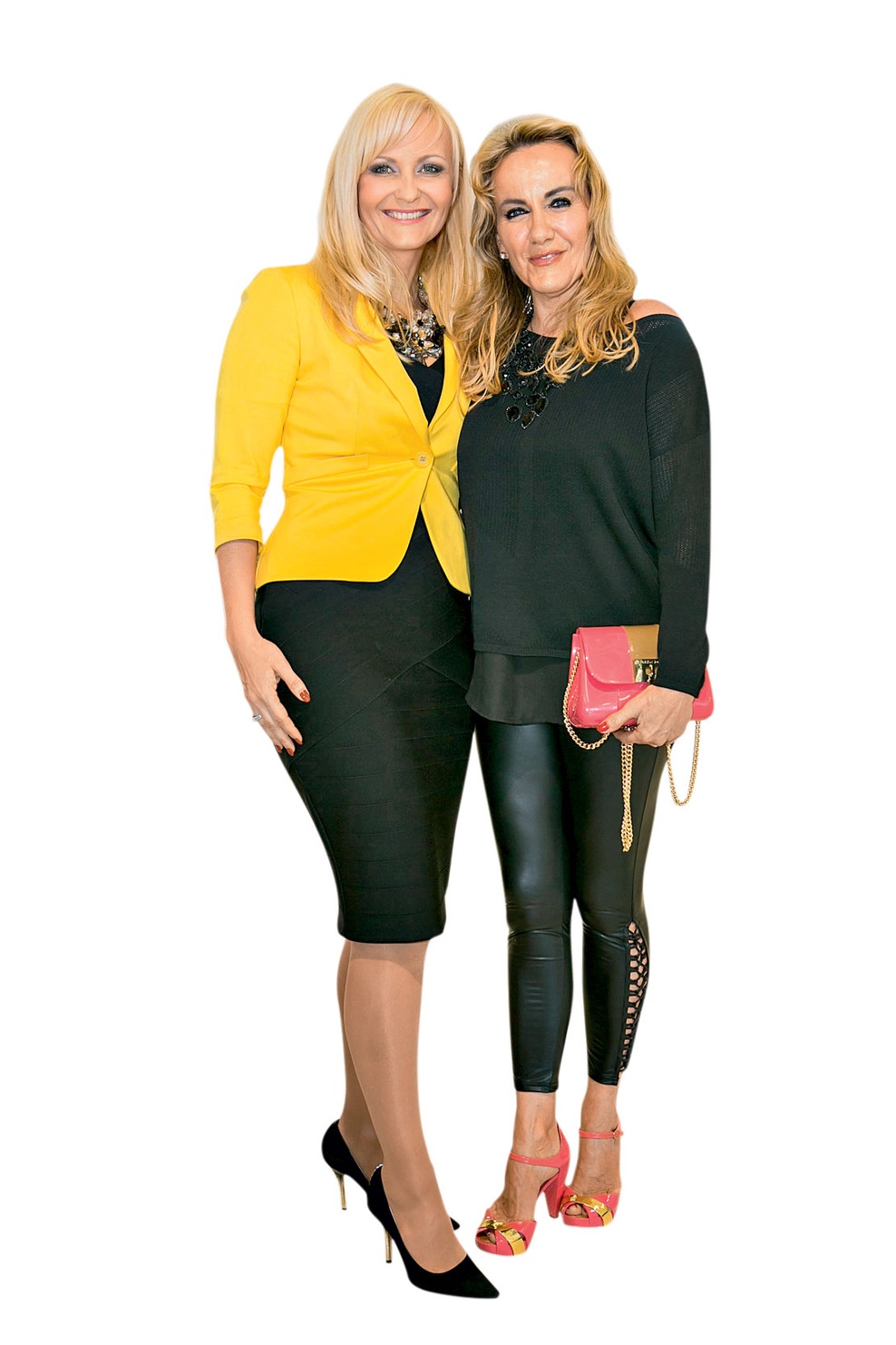 Izvršna direktorica Modiane Jerneja Jager in Andrea de Maura L. Koci, predstavnica Petite Jolie.