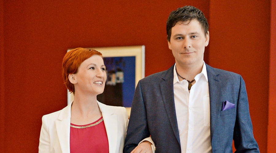 Ema Kocet in Dejan Vrečič (foto: Primož Predalič)