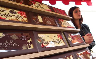Sladka fotogalerija s festivala čokolade v Radovljici