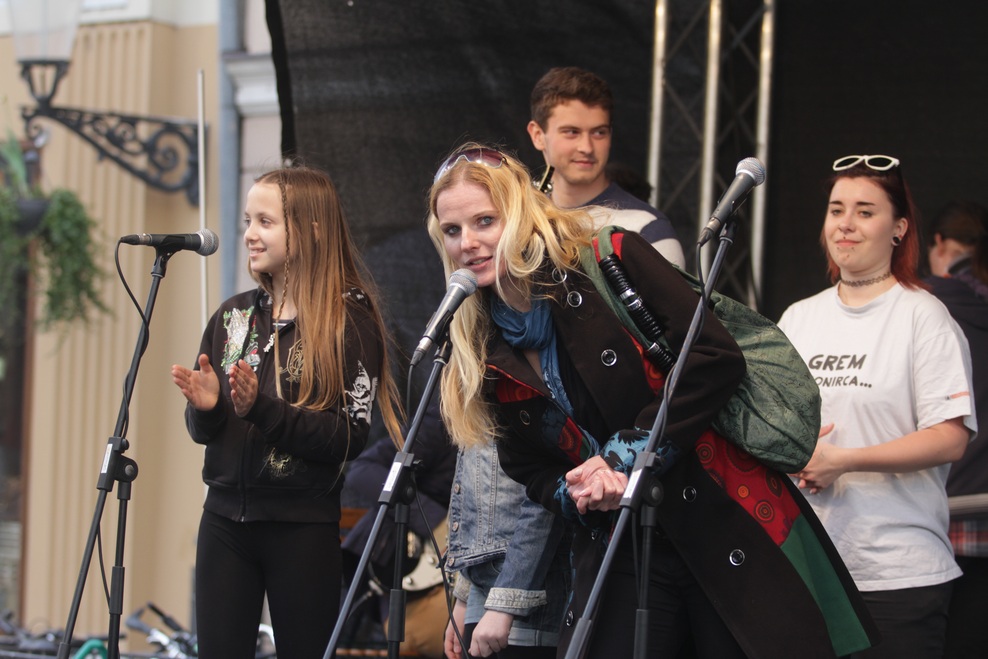 Foto utrinki ob svetovnem dnevu knjige v Ljubljani