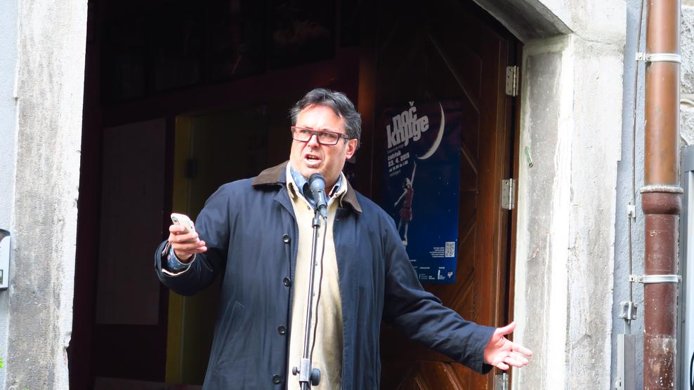 Foto utrinki ob svetovnem dnevu knjige v Ljubljani