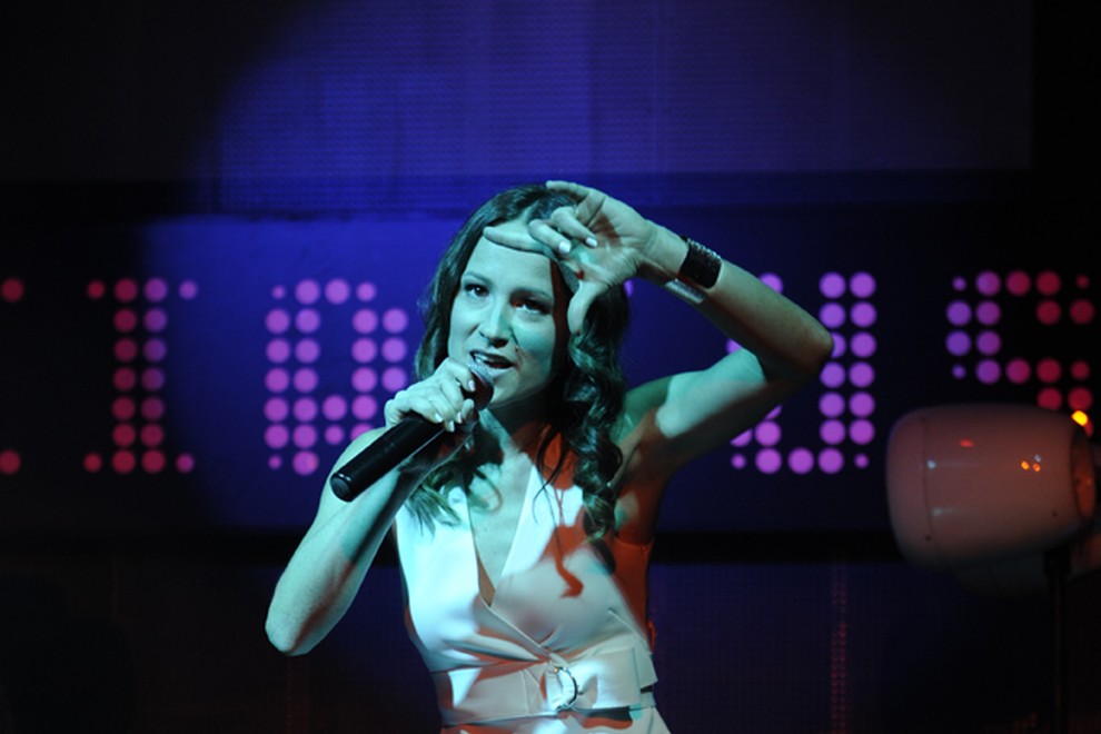 Pevka Anja Baš