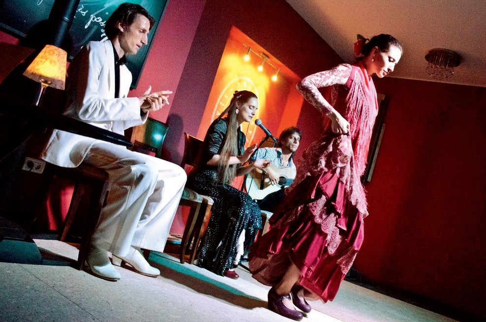 Flamenko z Mario Keck prihaja poleti (foto: Milena Rupar)