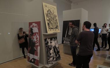 Fotogalerija z razstave Neue Slowenische Kunst v Moderni galeriji