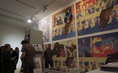 Fotogalerija z razstave Neue Slowenische Kunst v Moderni galeriji