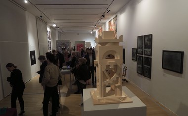 Fotogalerija z razstave Neue Slowenische Kunst v Moderni galeriji